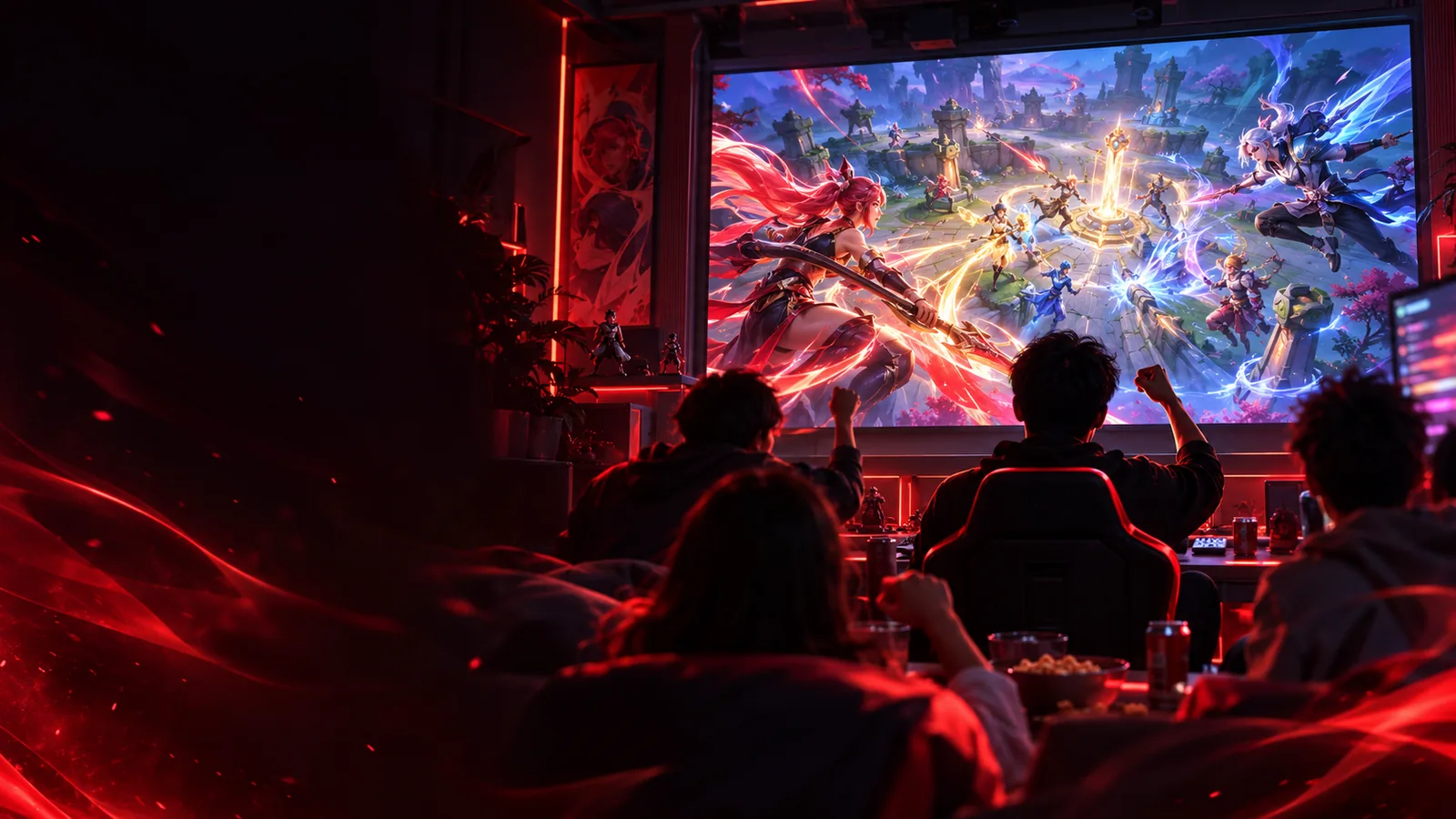 Honor of Kings campaign scene
