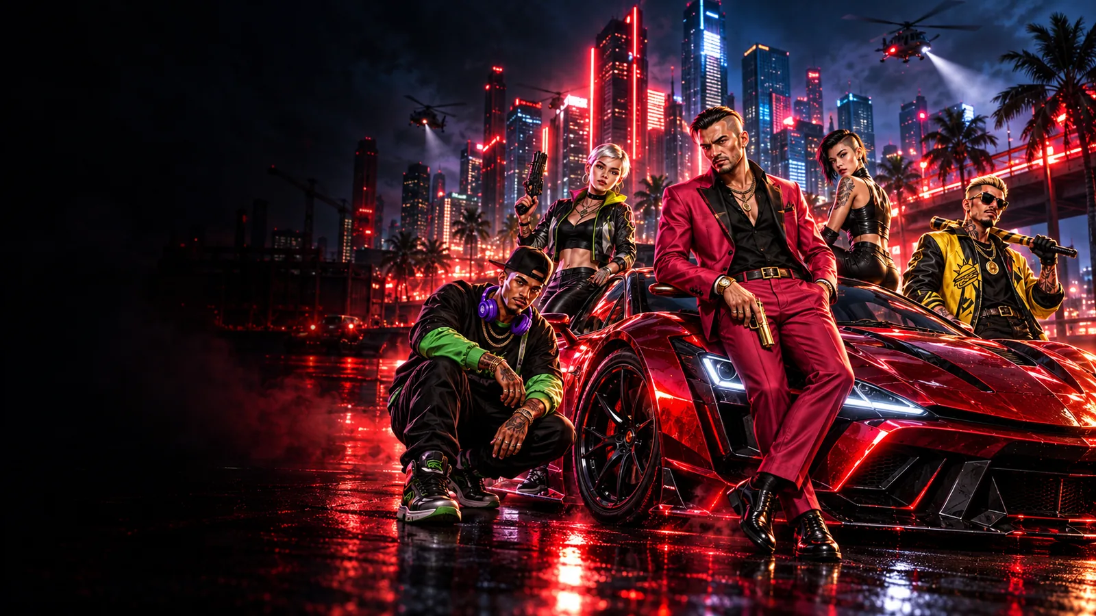 Gangstar Mirage City campaign key art