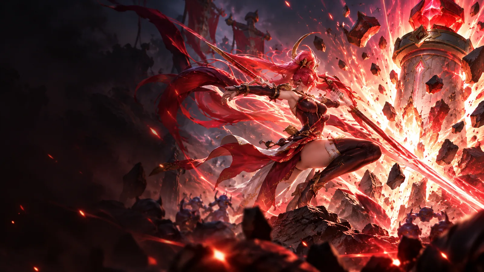 Honor of Kings campaign scene